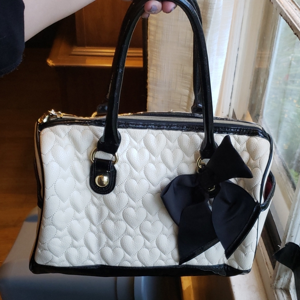 Betsy Johnson leather bag